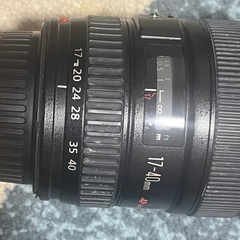 Canon EF 17-40mm F4 L USM　広角ズームレンズ の画像