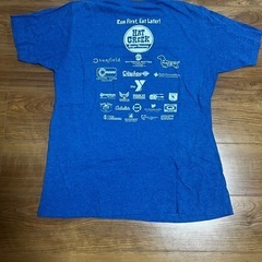 2019 Buda Turkey Trot イベントTシャツ L 青の画像