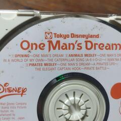 東京ディズニーランド CD ワン・マンズ・ドリームの画像