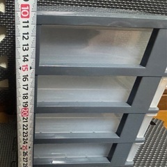 【売却済】4段収納ケースの画像