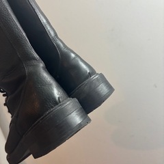 ZARA本革ブーツ24cm EU37サイズの画像