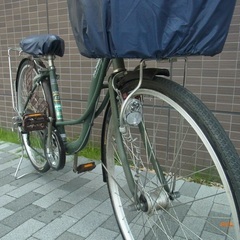 美品　オートライト　ギア付き自転車の画像