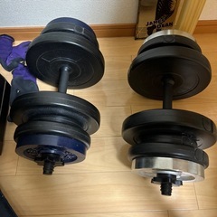 トレーニングベンチ　ダンベルの画像