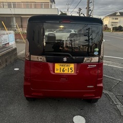 スペーシアカスタム MK32S ＸＳリミテッド　平成24年登録　事故現状車　書類あり　部品取りにいかがですか！【取来でお願いします】の画像