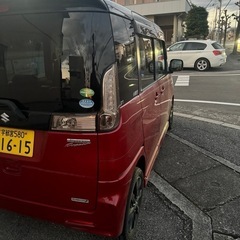 スペーシアカスタム MK32S ＸＳリミテッド　平成24年登録　事故現状車　書類あり　部品取りにいかがですか！【取来でお願いします】の画像