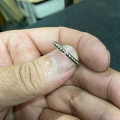 メーカー不明　ハート型　指輪の画像