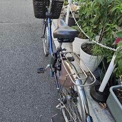 美品パナソニック電動自転車の画像