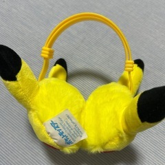 ポケモン ピカチュウ耳あての画像