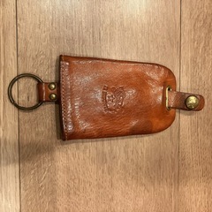 【使用品】イルビゾンテ 本革 キーケース ベル型の画像
