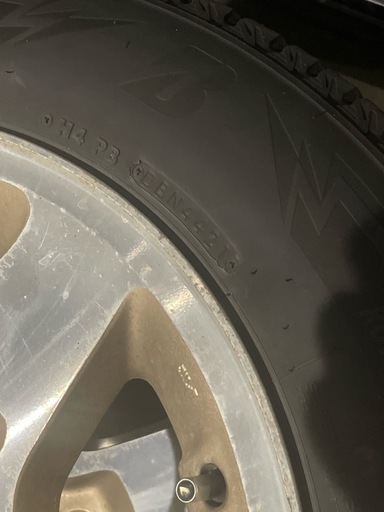 JB23 ジムニー BS DM-V3　スタッドレス  バリ溝