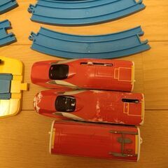 プラレール　レール　踏切　セットの画像