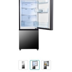 8月末まで　Hisense 冷蔵庫　162Lの画像