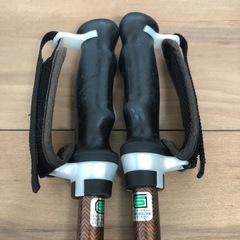 中古SINANO ウォーキングポール　伸縮可 身長130～180cm 2本杖
の画像