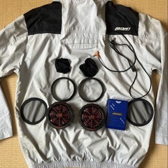バートル　空調服　バッテリー、ファン付きの画像