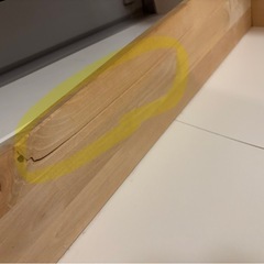 セミダブル　ベットフレーム収納　IKEA MANDALの画像