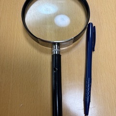 虫眼鏡　大小2個の画像
