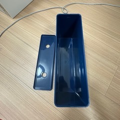 【受け渡し予定者決定済】ティッシュケース　青　横置きの画像
