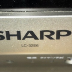 SHARPテレビの画像