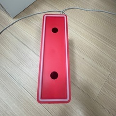 【受け渡し予定者決定済】ティッシュケース　赤　横置きの画像
