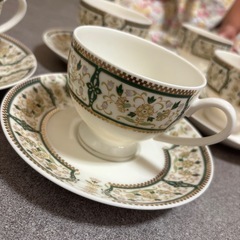 【美品】日本製 Tashiro Collection カップ＆ソーサー 5客セットの画像