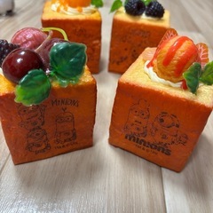 ハニートーストスクイーズ＆ぬいぐるみセットの画像