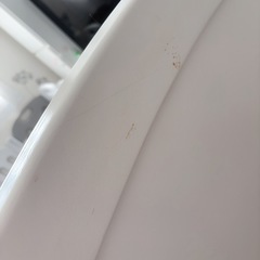 ホワイト ベビーベッドの画像