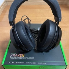 【お値下げ中❗️】RAZER KRAKEN Multi-Platform Wired Gaming Headset （レイザー クラーケン 有線ゲーミングヘッドセット）の画像