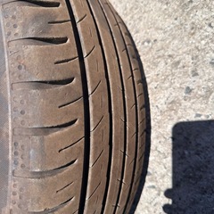日産　リーフ　純正ホイールタイヤセット　215/50R17の画像