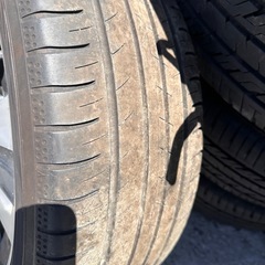日産　リーフ　純正ホイールタイヤセット　215/50R17の画像