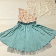 ドレス38、ボレロ9号のセットの画像