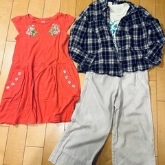 130cm こども服　女の子　夏物　まとめ売り　GAP、any FAM、コムサイズムなど の画像