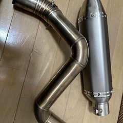 セロー225 マフラー ボルトオン バッフル付きの画像