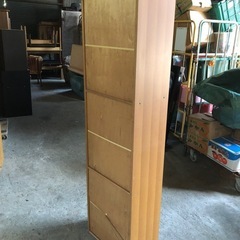 【お盆セール】本棚 ブックシェルフ  6段　48cm×30cm×高さ176cmの画像