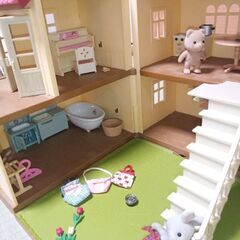 シルバニアファミリー2軒分の画像
