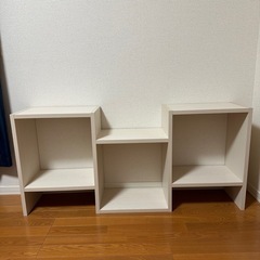 (お渡し先決定しました)おしゃれなカラーボックス　縦横どちらでも使えます！の画像