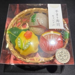 【手まり寿司】カメヤマキャンドルの画像