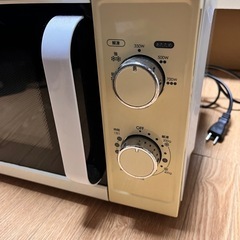 【受渡決定済み】電子レンジの画像