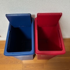 (お渡し先決定しました)ゴミ箱2個セットの画像