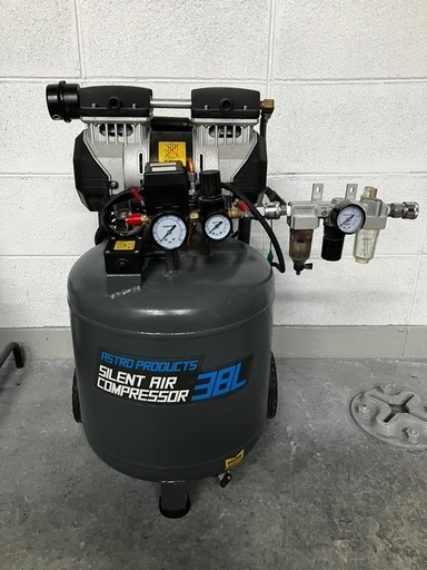 本日限定‼️ アストロ　サイレント　 コンプレッサー 38L 静音 100V DIY 塗装