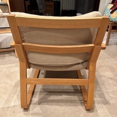 無印良品一人掛けソファの画像
