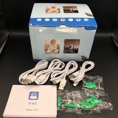 【137】新品4台 屋内 3MP HD USB給電 ワイヤレスセキュリティWiFiカメラの画像