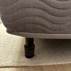 シングルベッドマットレス付きの画像