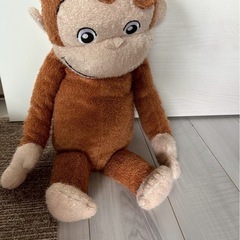 おさるのジョージ　ぬいぐるみの画像