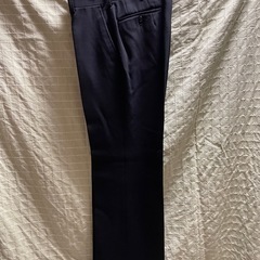 紳士黒スーツ(礼服) 99.9%ウールの画像