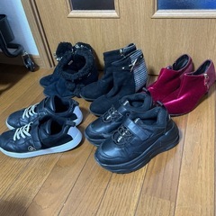子供 キッズ 女の子 スニーカー ショートブーツの画像
