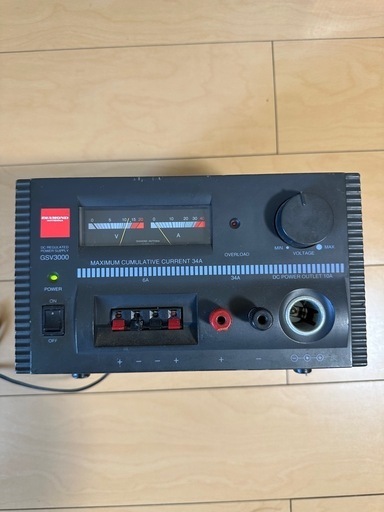 GSV3000 DC電源ユニット 最大電流30A