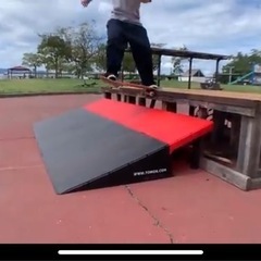 【格安】【オマケ付】　スケボー　ランプ×2セット　陸トレ用　　の画像