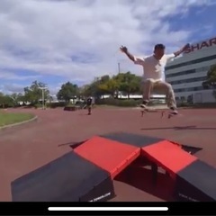 【格安】【オマケ付】　スケボー　ランプ×2セット　陸トレ用　　の画像