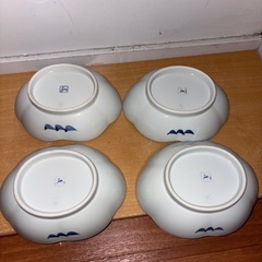GY0812 楕円皿　中皿　4枚セット　有田焼　西山　 　和食器　陶器の画像