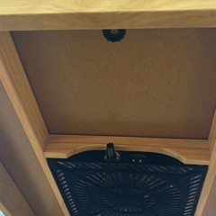 こたつ付きテーブルの画像